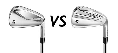 Taylormade P770 Irons (2020) vs Taylormade P790 Irons (2019)