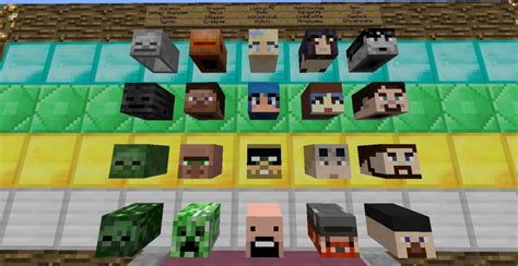 CUSTOM PLAYER HEADS Minecraft Blog