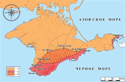 Political map of the Crimean Peninsula with the location of towns,... | Download Scientific Diagram