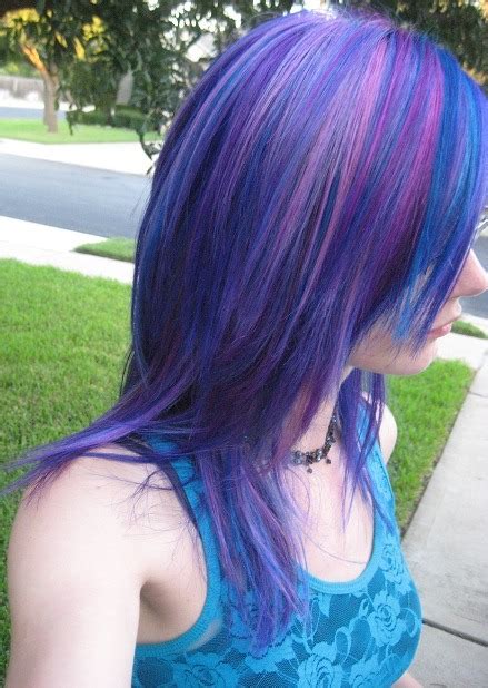 indigo hair on Tumblr