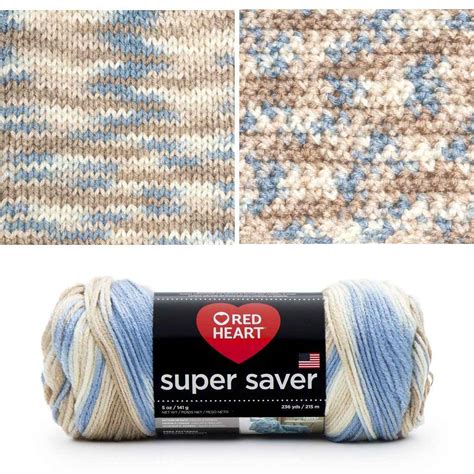 Super Saver, Easy Care, Machine Washable Yarn by Red Heart – Yarn ...