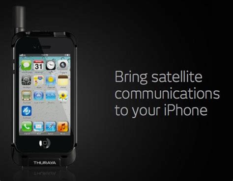 Thuraya SatSleeve turns Apple's iPhone into a satellite phone ...