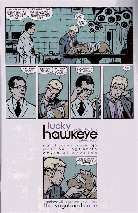 hawkeye and Lucky the Pizza Dog | Hawkeye comic, Marvel avengers ...