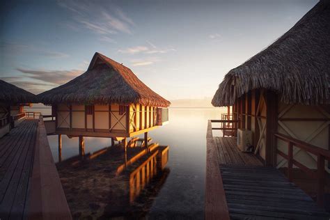 Overwater bungalow, Moorea | Intercontinental Hotel, Resort … | Flickr