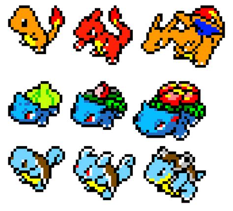 gen1 pokedex | Pixel Art Maker