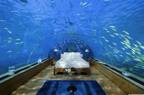 UNDERWATER BEDROOM IN MALDIVES Conrad Maldives Rangali Island | The ...
