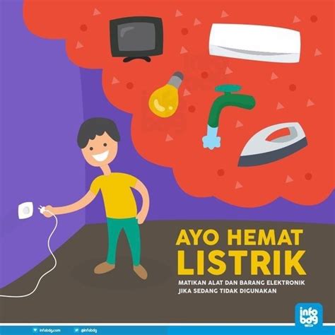 Gambar Poster Hemat Energi Listrik Kartun | Ruang Ilmu