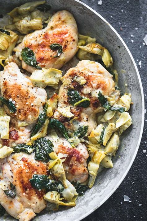 spinach artichoke chicken recipes