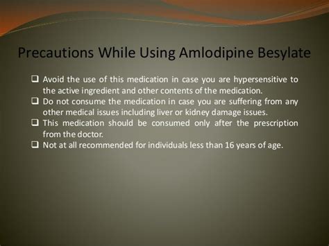 Amlodipine Besylate 5mg Is Used To Treat High Blood Pressure