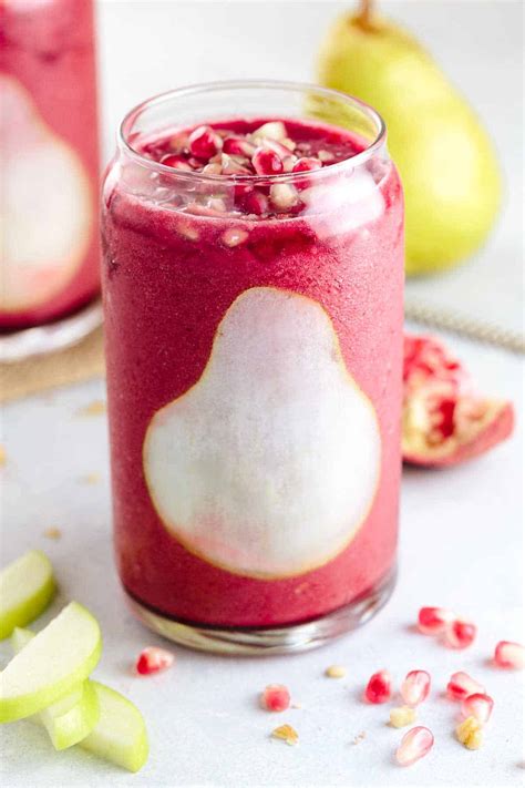 Pomegranate Smoothie Recipe - Jessica Gavin