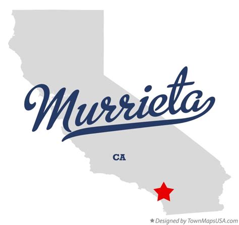 Map of Murrieta, CA, California