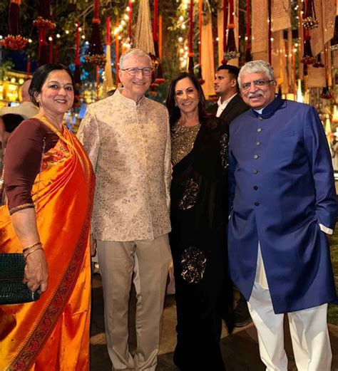 Bill Gates Posts Photo with Paula Hurd from Anant Ambani’s Pre-Wedding ...