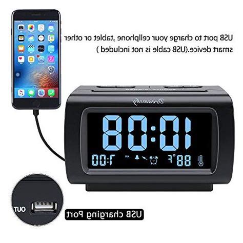 DreamSky Decent Alarm Clock Radio with FM Radio,