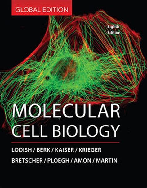 Molecular Cell Biology, 8th Edition by Arnold Berk, Hardcover, 9781464187445 | Buy online at The ...