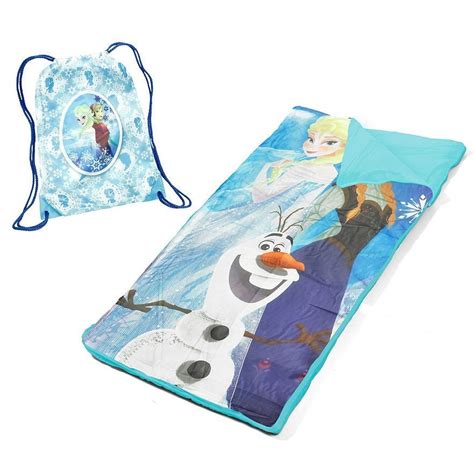 Disney’s Frozen Elsa, Anna & Olaf Sleeping Bag & Sacpack Slumber Set ...