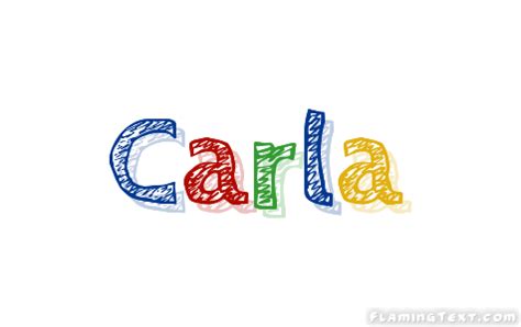 Carla Logo | Free Name Design Tool from Flaming Text