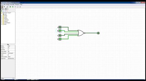 2 Input Nor Gate Schematic