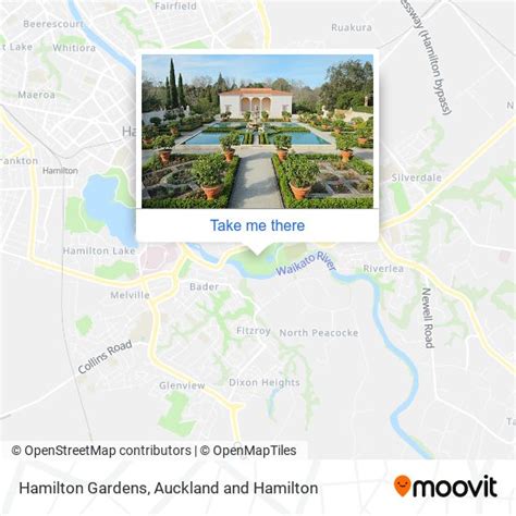 Hamilton Gardens New Zealand Map | Fasci Garden