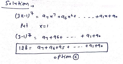 If (3x - 1)^{7} = a_{7}x^{7} + a_{6}x^{5} + .... + a_{1}x + a_{0}, then ...