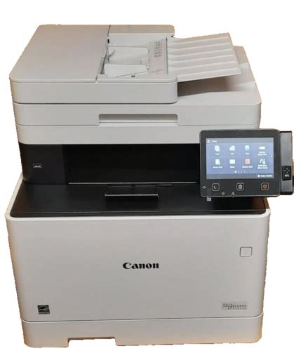 Canon ImageClass MF743Cdw - FREE Toner - Wi-Fi Color Laser Printer ...