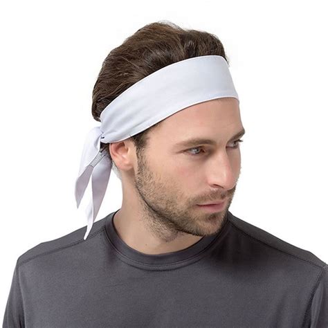 Outdoor Quick Cooling Sweat Band Sports Running Tennis Fitness Headband ...