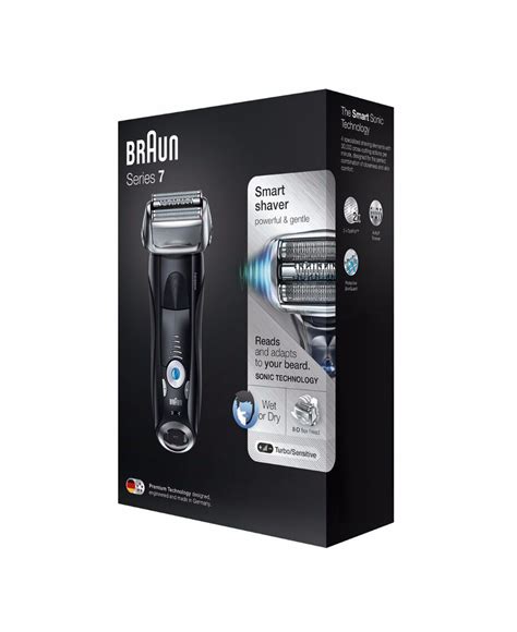 Braun | Series 7 Wet/Dry Electric Shaver Black plus Travel Case ...