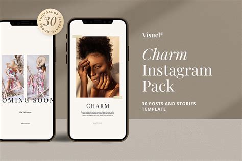 Charm Instagram Template on Behance