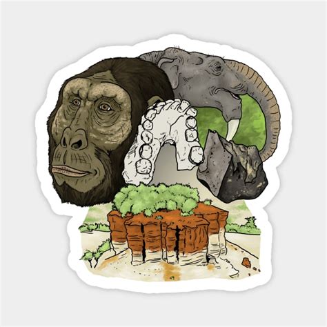 Olduvai Gorge - Archaeology - Magnet | TeePublic