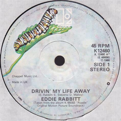 Eddie Rabbitt – Drivin' My Life Away (1980, Vinyl) - Discogs