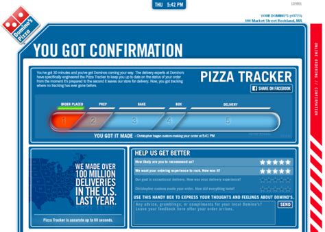 Domino's Pizza Tracker Process - A Behind the Scenes Look