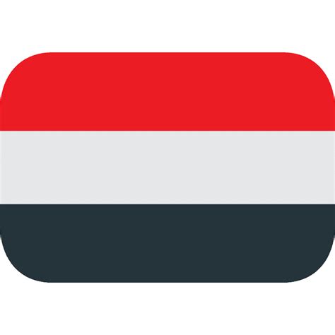 Yemen flag emoji clipart. Free download transparent .PNG | Creazilla