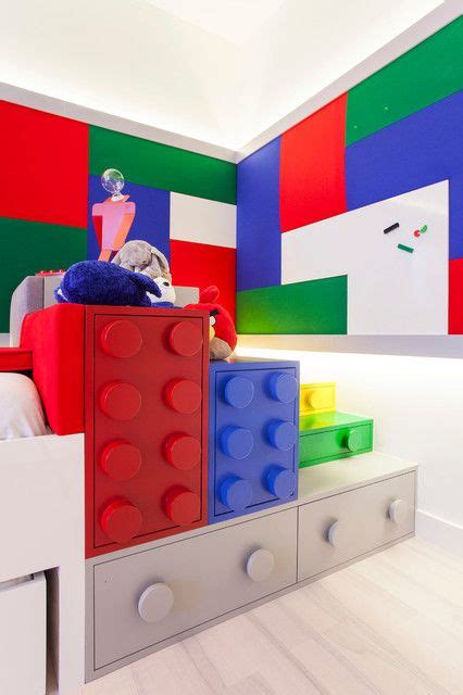 A Futuristic LEGO Room Design Lego Bedroom, Bedroom Themes, Kids ...