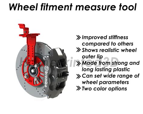 Wheel Fitment Measure Tool - Etsy