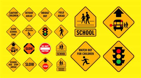 School Traffic Signs Stock Photos, Pictures & Royalty-Free Images - iStock