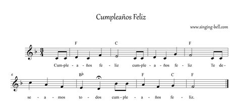 Cumpleaños Feliz - La canción del cumpleaños | Happy birthday music, Happy birthday guitar ...