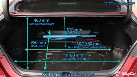 Toyota Camry: Surprisingly Large Trunk Space - Automobile Directory