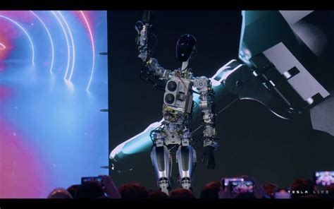 Tesla debuts an actual, mechanical prototype of its Optimus robot