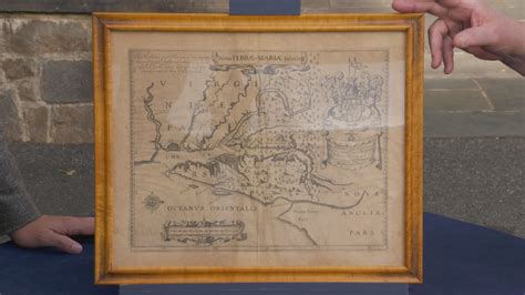 1671 John Ogilby Maryland Colony Map | Antiques Roadshow | PBS