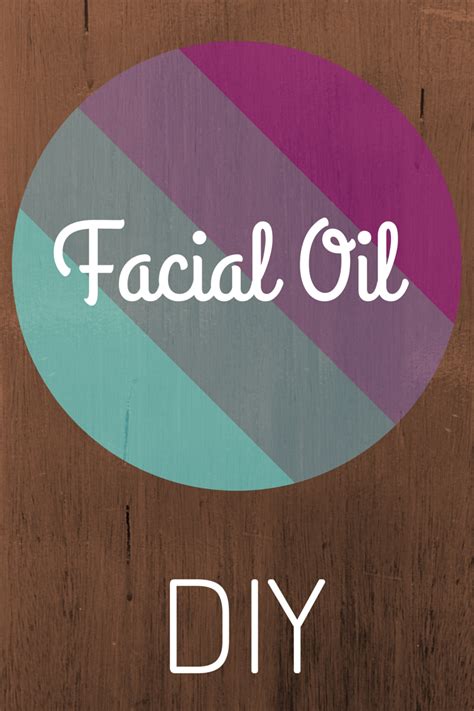 DIY Face Oil - Food, Booze, & Baggage