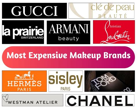 23 Most Expensive Makeup Brands in the World (2024 Updated)