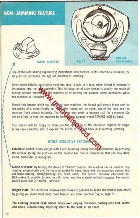 Morse 200 Sewing Machine Instruction Manual