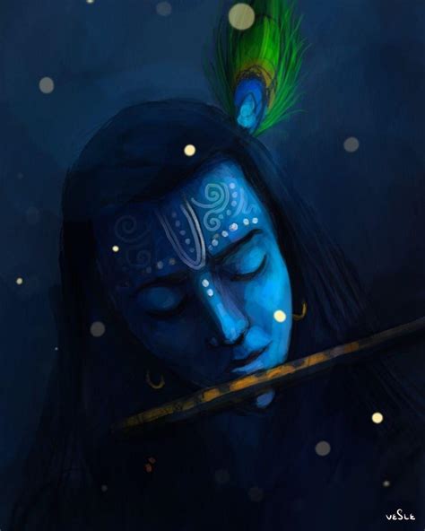 Krishna Art Wallpapers - Top Free Krishna Art Backgrounds - WallpaperAccess