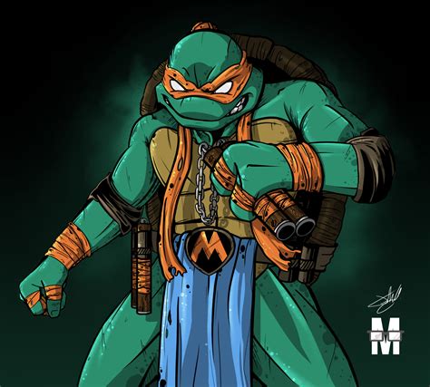 ArtStation - Michelangelo tmnt