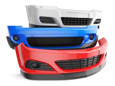 Three Different Car Bumpers Stacked Stock Photo - Download Image Now - Bumper, Car, Plastic - iStock