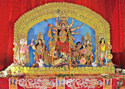 History of Durga Puja (English & Hindi) - Educationbd