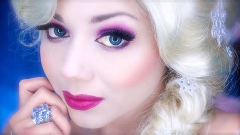 Elsa Inspired Makeup from Disney's FROZEN! - YouTube