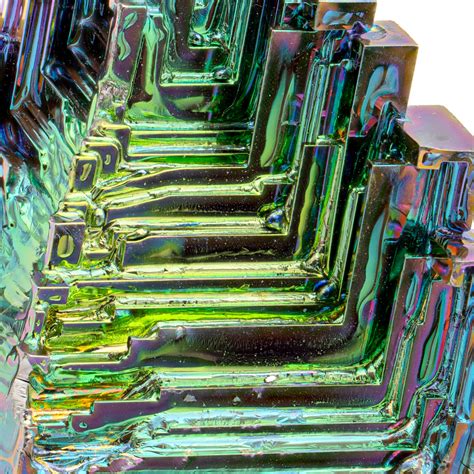 Bismuth Rainbow Crystal Staircase - SOLD 1.77"