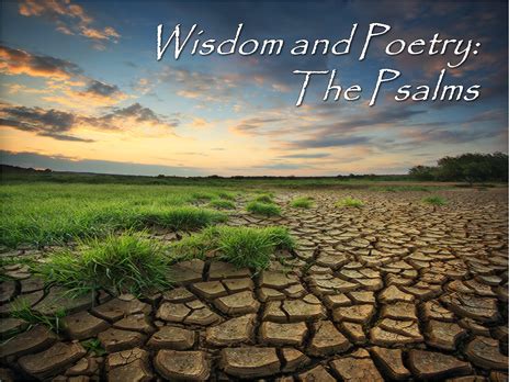 Contemplatives in the World: Lecture One: Wisdom and Poetry - The Psalms