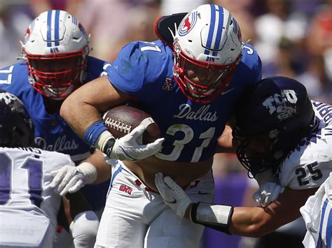 Photos: Skillet celebration! SMU players celebrate beating TCU in the ...