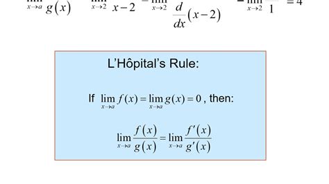 L Hopitals Rule Worksheet